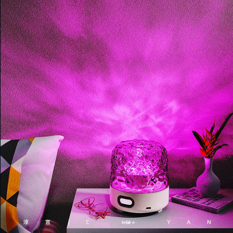 Water ripple desk lamp