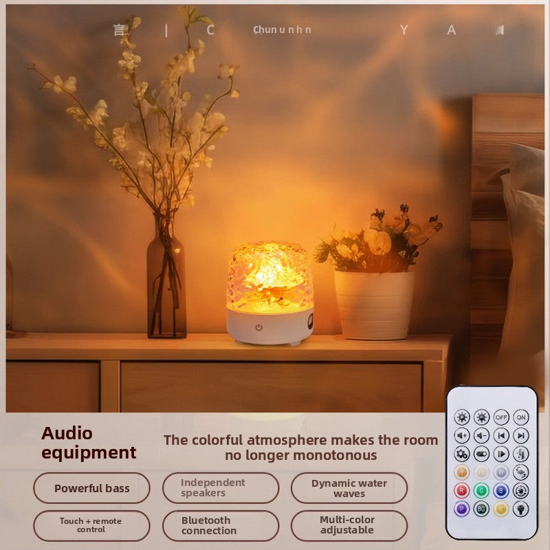 Water ripple desk lamp